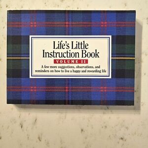 *4 for $25* Life's Little Instruction Book - Volume II